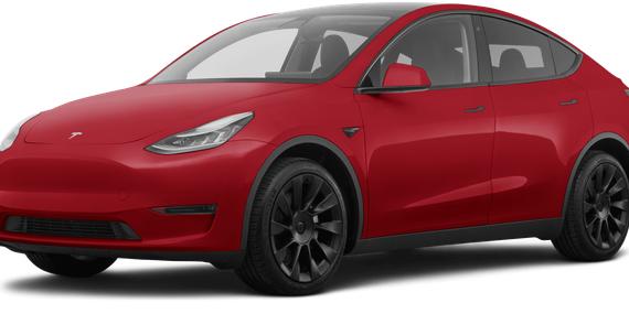 TESLA MODEL Y 2020 5YJYGDEE6LF058517 image